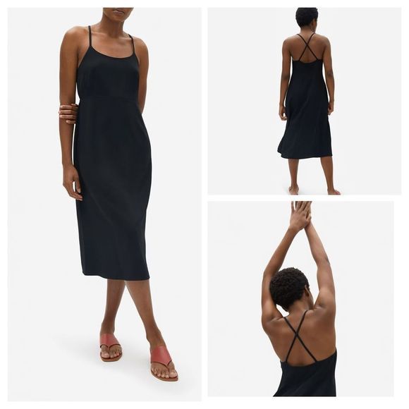 Everlane Dresses & Skirts - Everlane NWT The Japanese GoWeave Cross-Back Slip Dress